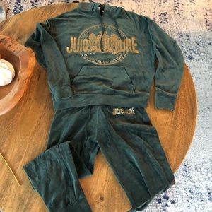 Juicy Couture velvet track suit